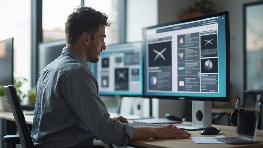 Split scherm vergelijking van slecht en goed spacing design