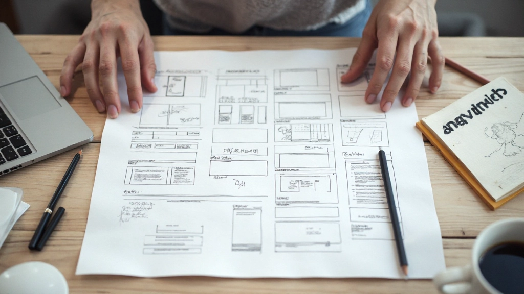 Design wireframes en mockups uit ons werkproces
